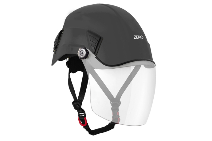 ZERO_Pinnacle_helmet_EXO_VOLT_black_full_face_visor